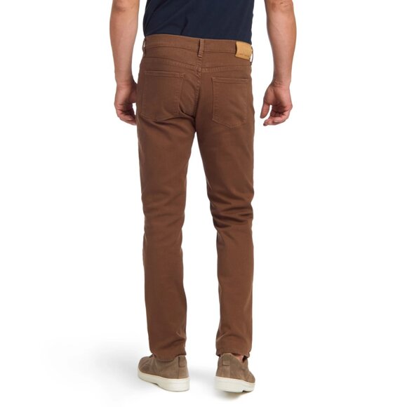 $139 NEW Mott & Bow Mercer Slim Clay Brown Soft Twill 30x32 (Fits 31x32) Mugsy - Picture 4 of 8